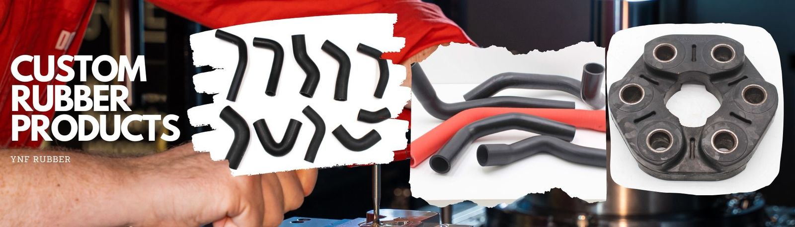 Gumowe mocowania kołnierzowe