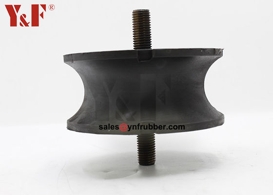 Flex Bobbin Mounts Anty Vibration Sandwich Rubber Mounts Czarny