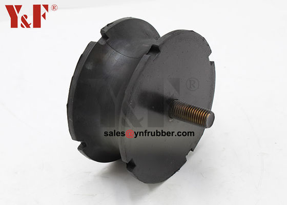 Flex Bobbin Mounts Anty Vibration Sandwich Rubber Mounts Czarny